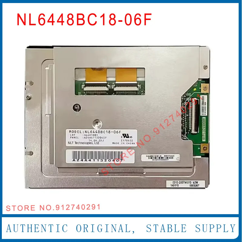 NECNL6448BC18-06F LCD 디스플레이 스크린 NL6448BC18-06 리퍼 완료 5.7 인치
