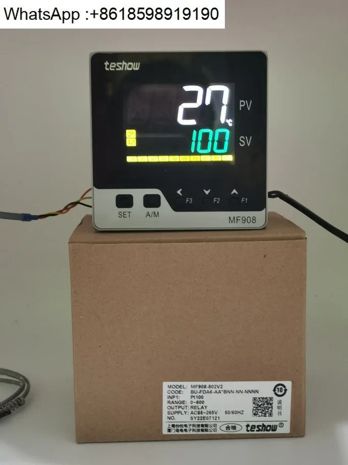 Teshow 온도 제어 미터 조절기 MF908-621 LCD 지능형 컨트롤러