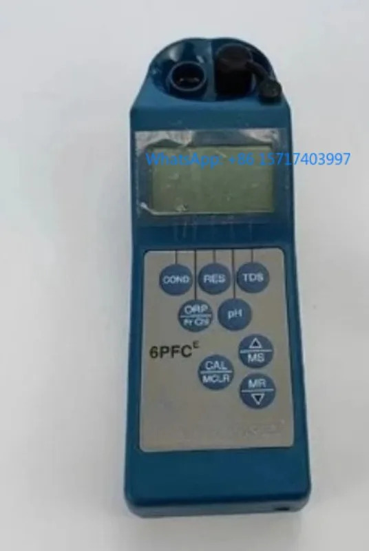 MyronL 6PFCe 휴대PH 전도도 측정기TDS 저항 PHORP 잔류 염소 온도 리퍼