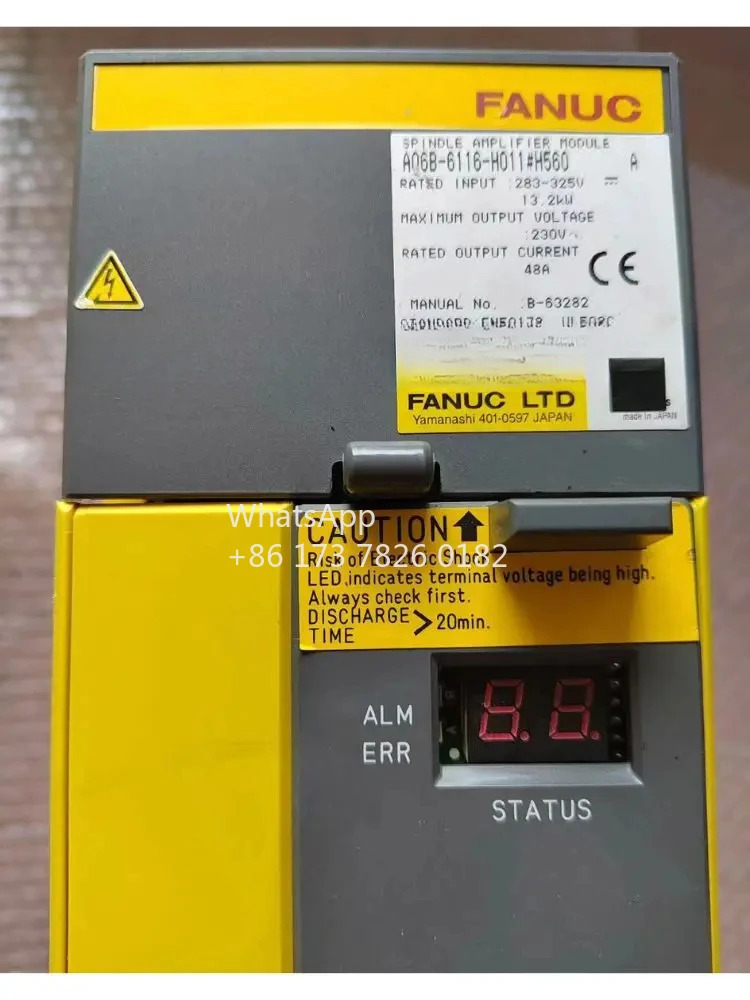 A06B-6116-H011 리퍼 드라이브 작동 기능 OK