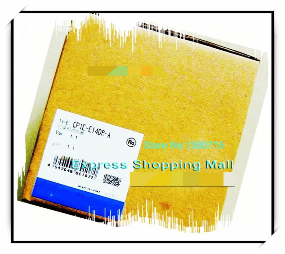 오리지널 CP1E-E14SDR-A PLC AC100-240V 입력 8 포인트 릴레이 출력 6 신