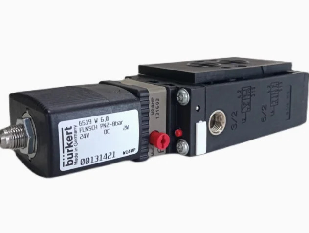 Burkert 솔레노이드 밸브 6519 W 6.0 FLNSCH 00131421