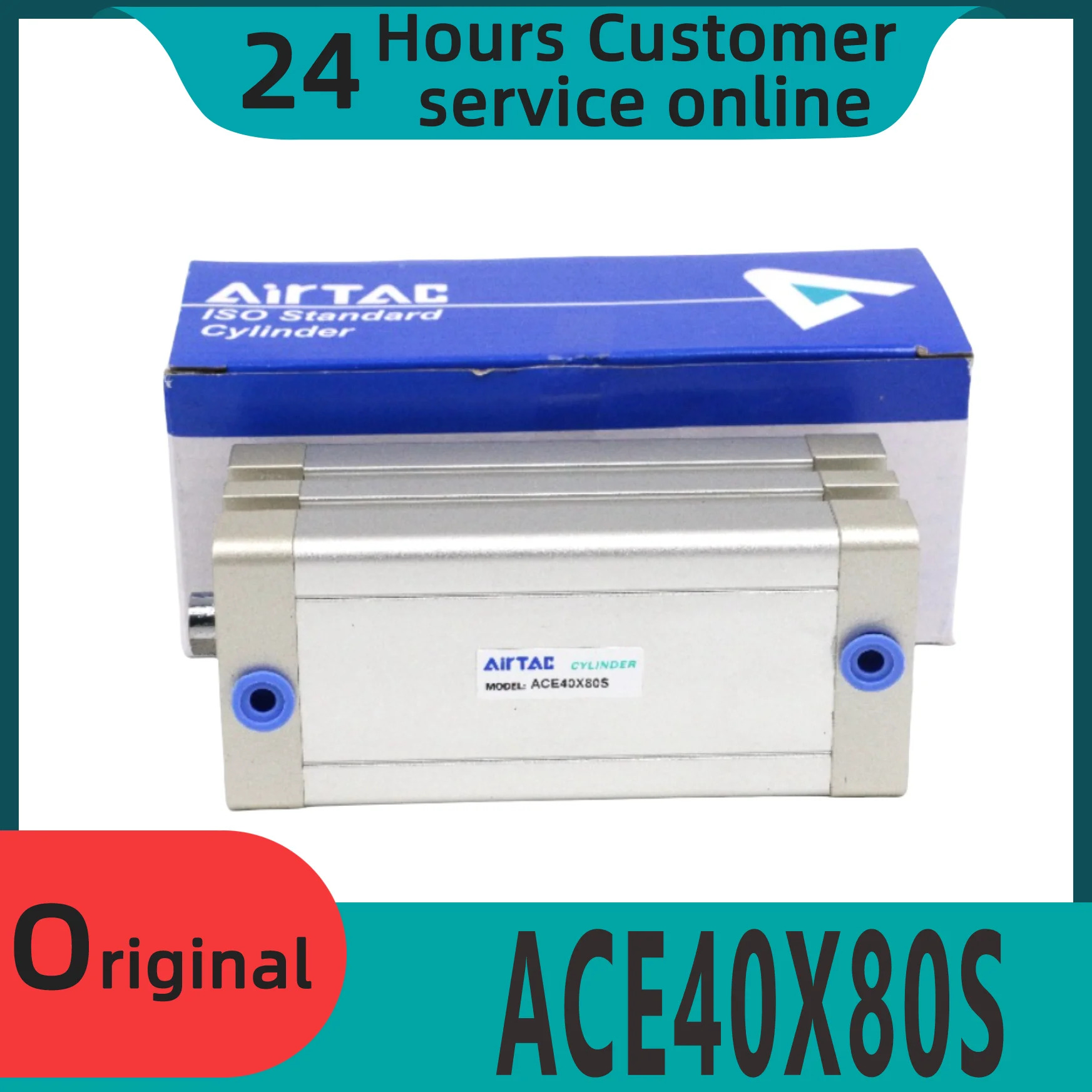 오리지널 컴팩트 실린더 ACE40X80S ACE40X70S ACE40X75S ACE40X90S ACE40X100S ACE40X110S 신