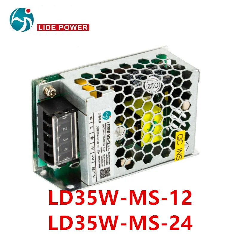 LIDE 12V24V 35W 전원공급장치 LD35W-MS-12 LD35W-MS-24 새 원본 PSU