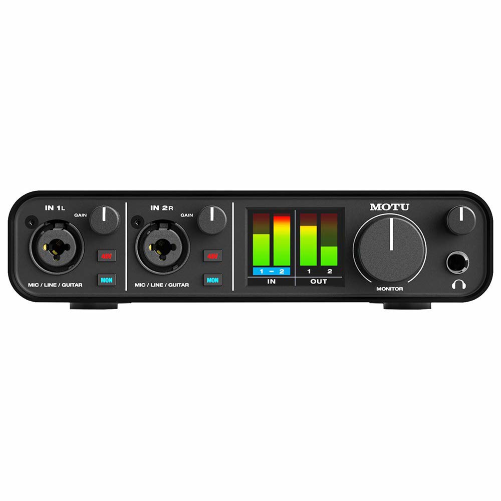Motu M2 2x2 USB-C 오디오 인터페이스(XLR-XLR 케이블 번들 포함) - 상세 이미지 3