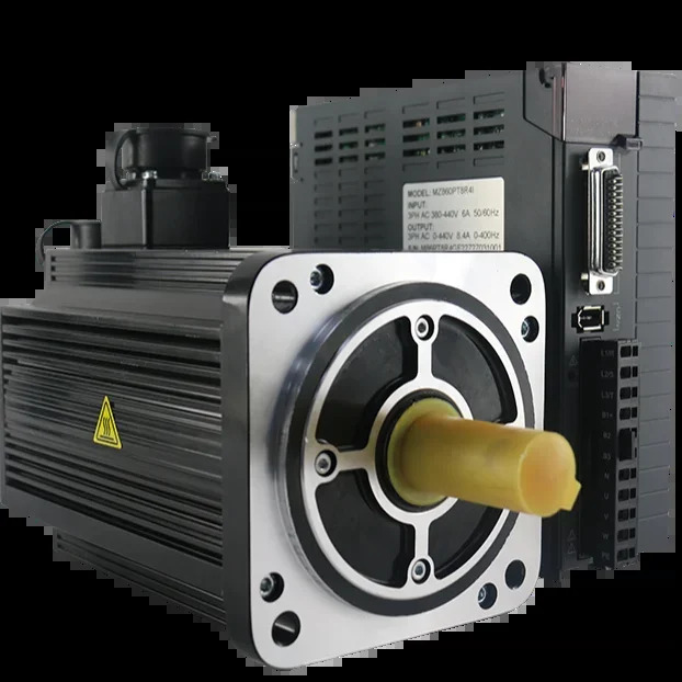 Lichuan CNC 기계서보모터 드라이버 3상AC 서보모터 380V 3.8KW 15Nm 2500RPM 23bit 130mm 130M15025B M2532P