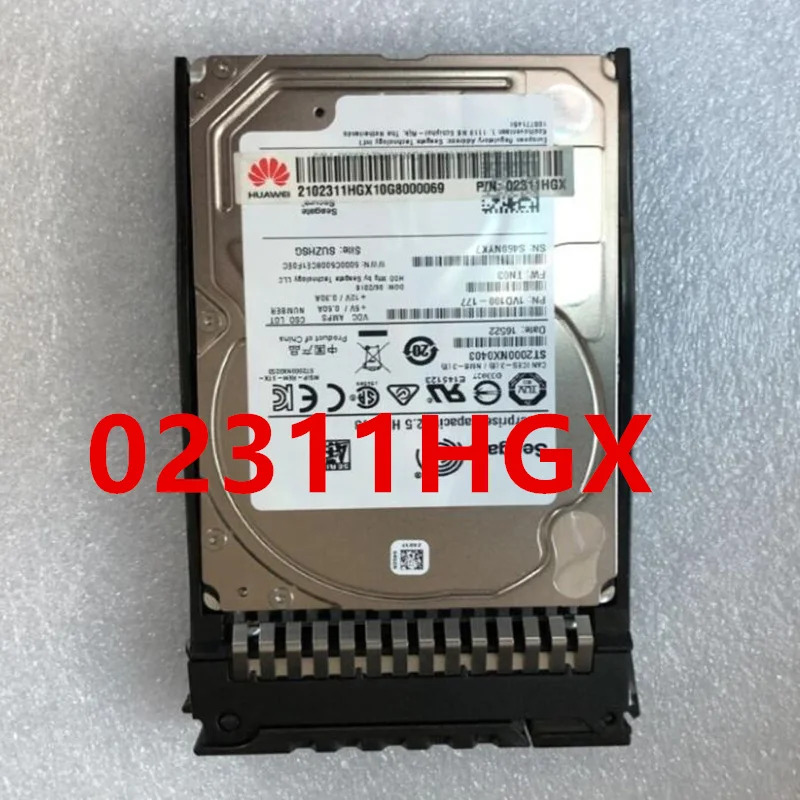 화웨이호환 RH5885 V3 V5 오리지널 하드 SATA 2.5 인치 7200RPM 64MB 서버 HDD 02311HGX N2000ST7W2 2TB
