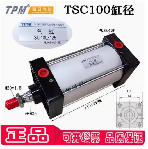 TPM 실린더 TSC 100x125 4 TSC125x250-SCA 100x300 100x100 100x1000 100x50 TSC100x450