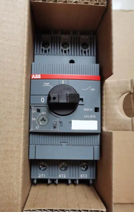오리지널 ABB 모터 보호 회로차단기 MS165-32 23-32A