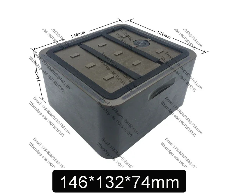 146x132x74mm CNC 흡입 컵 BIESSE 엣지 밴딩 머신진공 블록