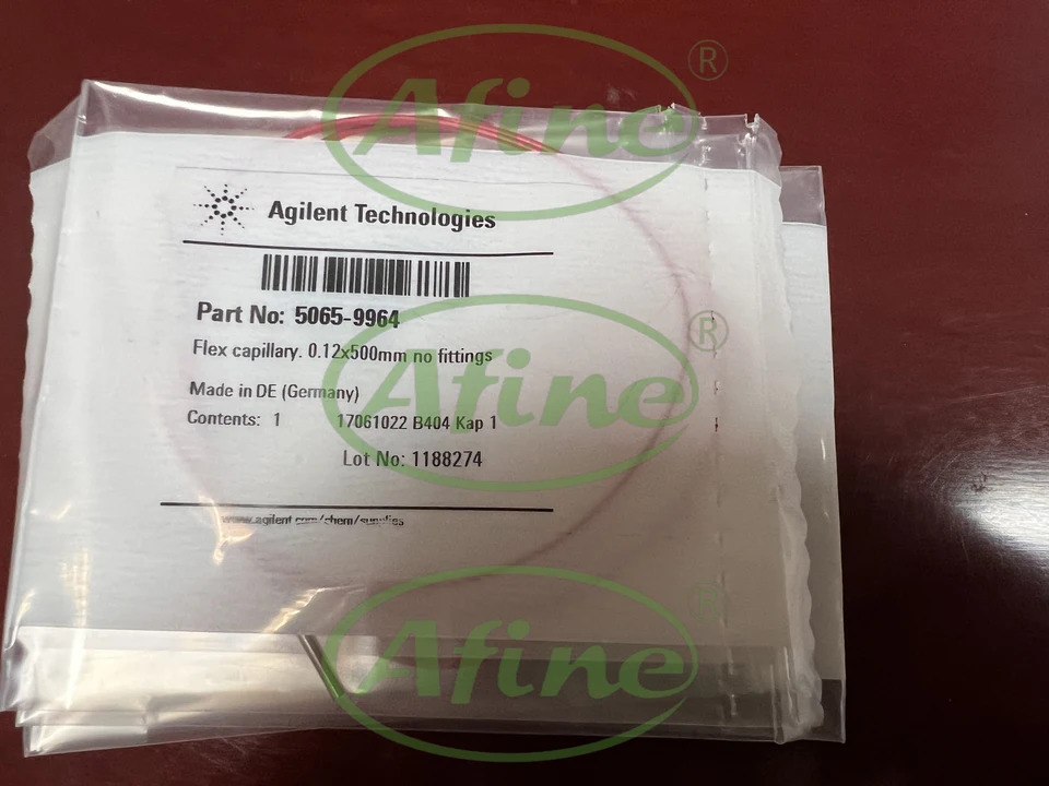 AFINE Agilent 스테인레스 스틸 모세관 튜브 5065-9964 0.12x500mm 커넥터 없음