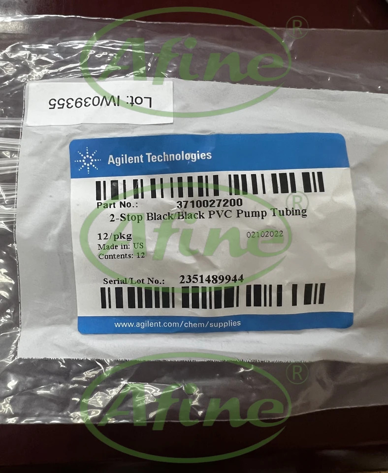 AFINE MSIS ICP-OES 용품 3710027200 PVC Agilent VGA 76/77 수소 발생 액세서리 펌핑 시약12/pkg