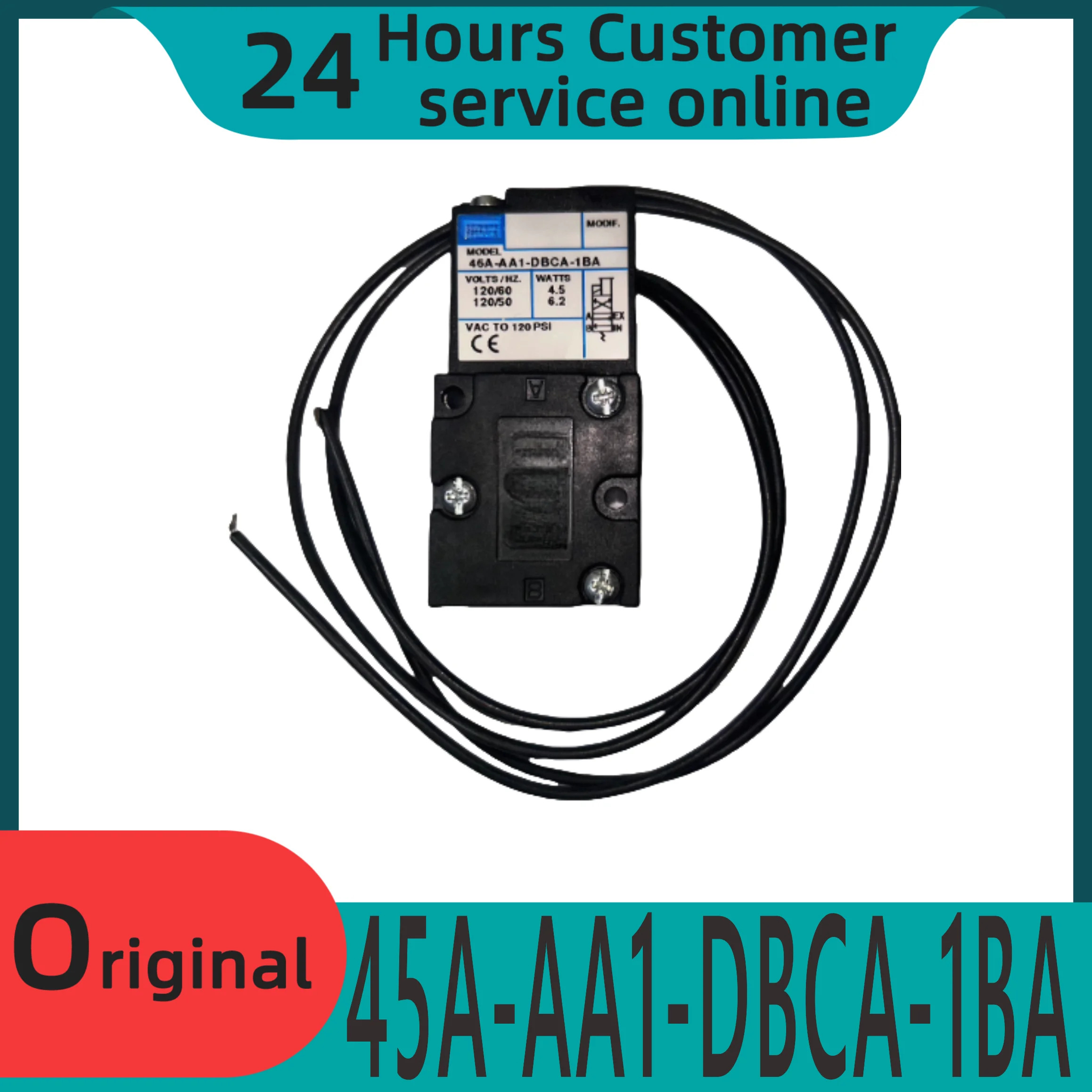 오리지널 솔레노이드 밸브 45A-AA1-DBCA-1BA Haas 공작 기계 슬리브