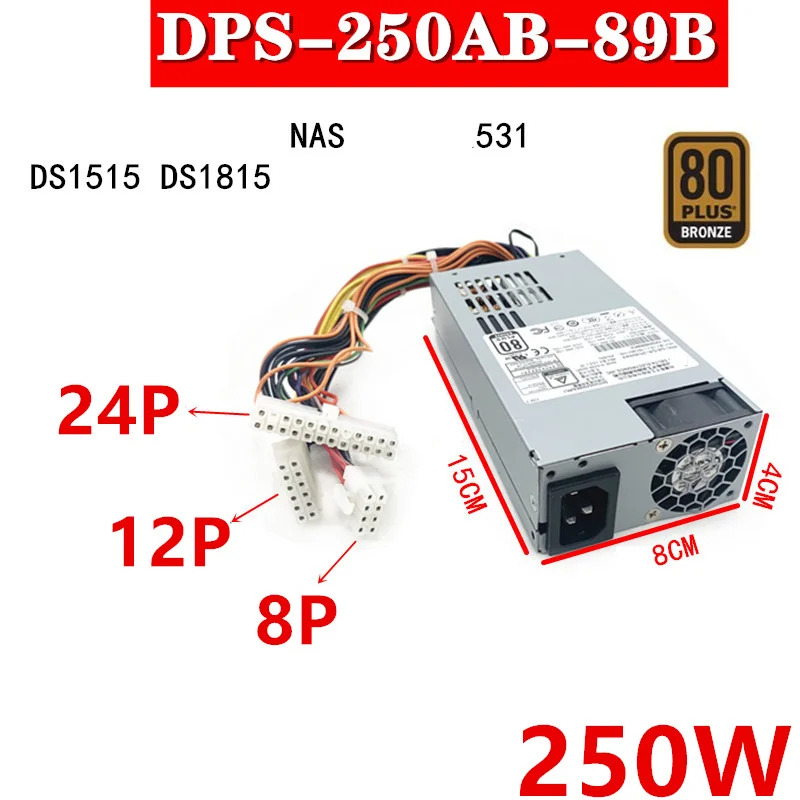 델타 플렉스 NASPSU 소형 1U 531 DS1515 DS1815 250W 전원공급장치 DPS-250AB-89 B DPS-250AB-89B DPS-250AB-44B 신