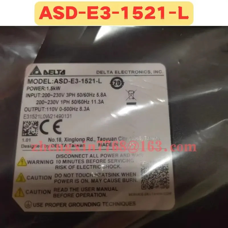 오리지널 ASD-E3-1521-L ASD E3 1521 L 드라이브 신
