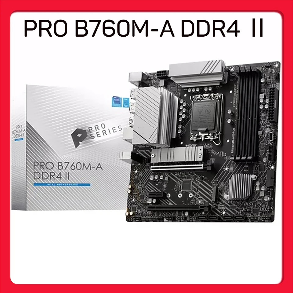 MSI 메인보드 PRO B760M-A DDR4 신