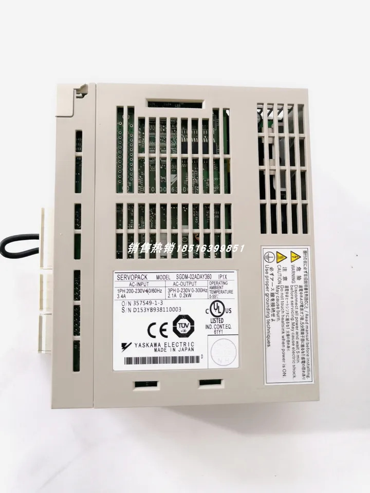 SGDM-02ADA-Y360 Yaskawa 서보 드라이버 포장