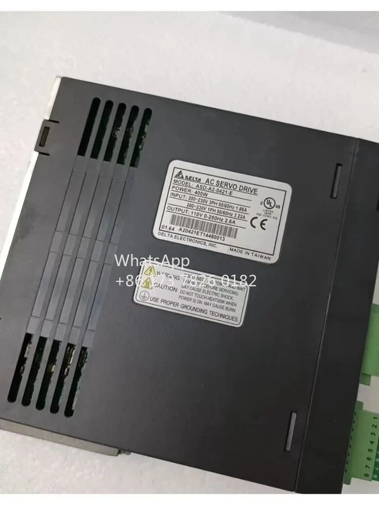 ASD-A2-0421-E 서보 드라이브 400W 기능을 리퍼하여 정상 작동