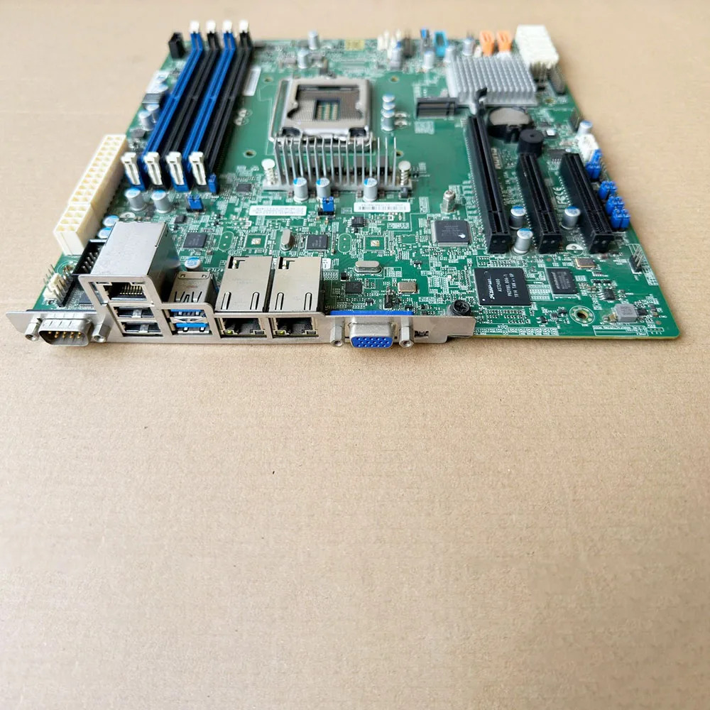 슈퍼마이크로 단일 채널 서버 마더보드X11SSH-F C236 DDR4 LGA1151 듀얼 GbE LAN X11SSH-F