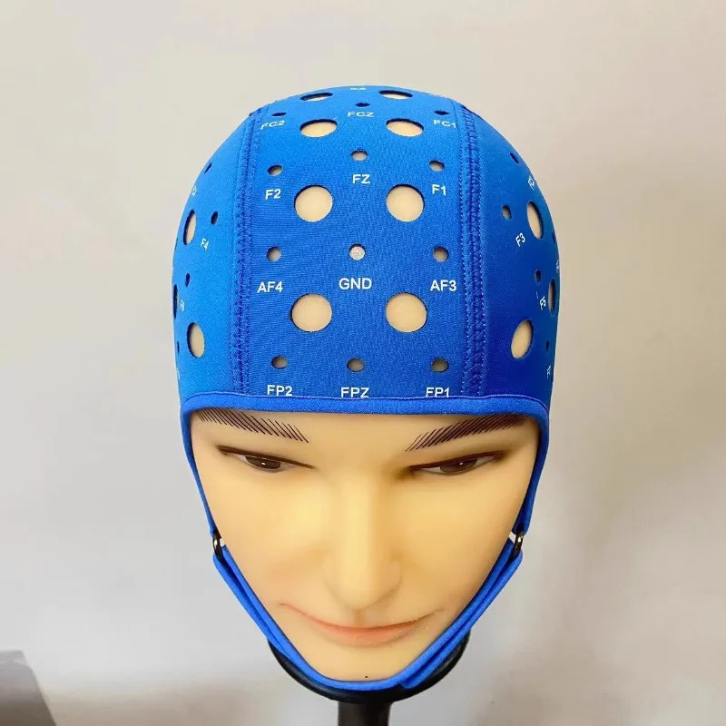 EEG 캡 전극 고무 중간층이 표준 경두개 포지셔닝 캡을 할 수 있습니다.