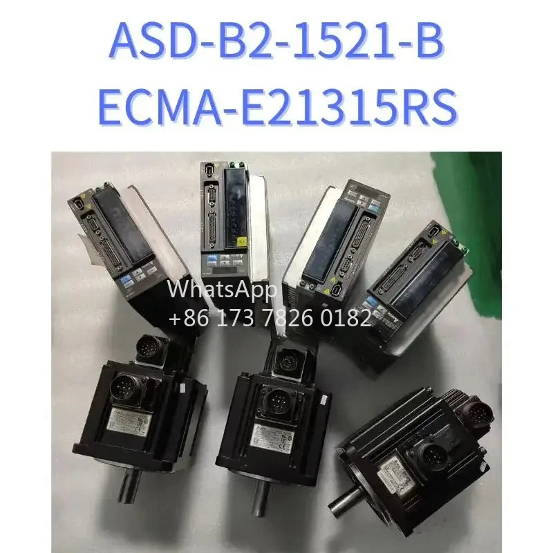 ASD-B2-1521-B ECMA-E21315RS 서보 드라이브 1.5kW 서보모터 리퍼 기능 세트 사OK