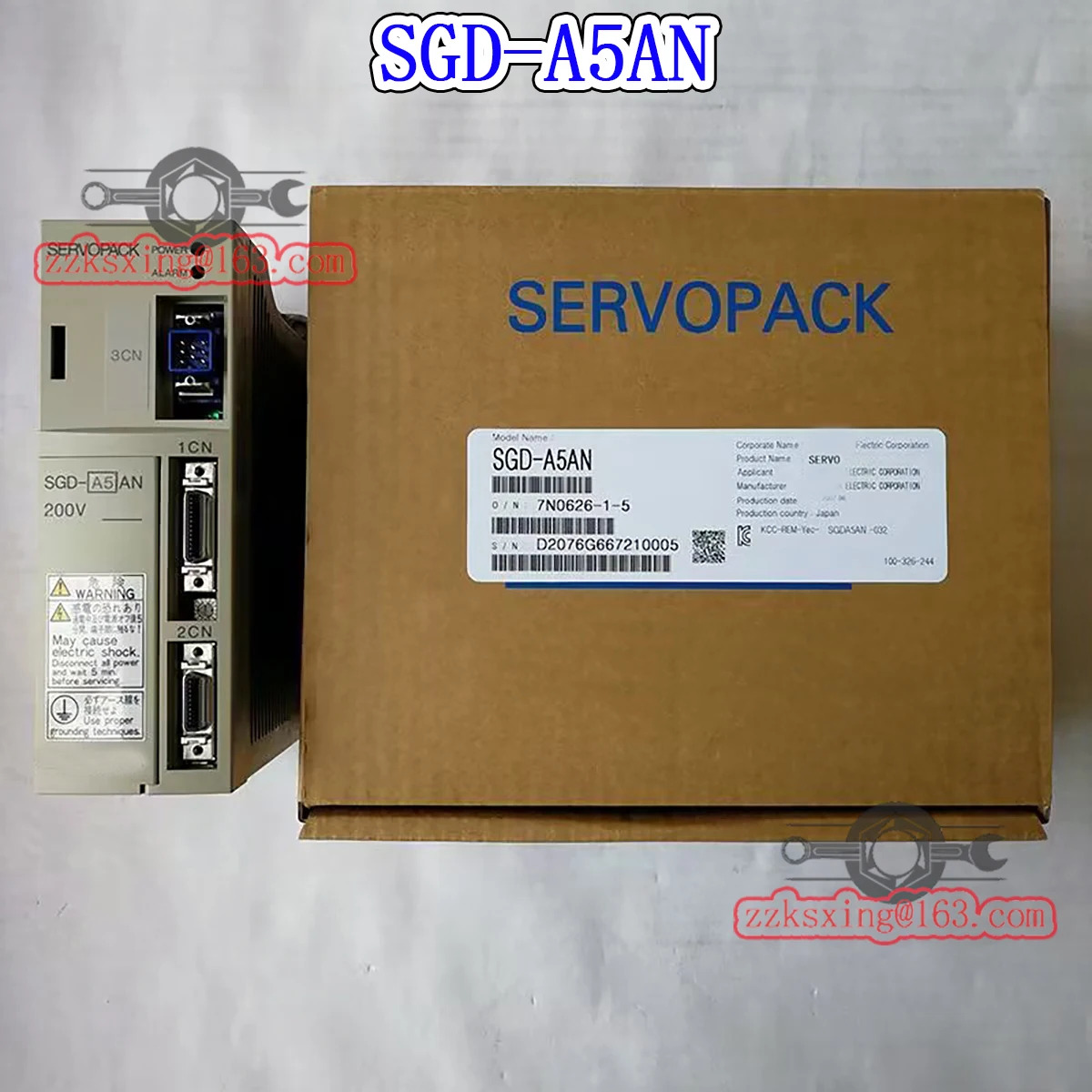 SGD-A5AN 오리지널 AC 서보 드라이버 신