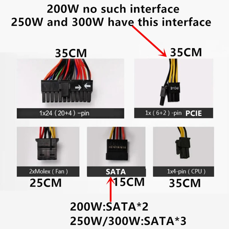 Cemo HTPC 9001 1001 9000 PSU 소형 1U 300W 250W 200W 전원공급장치 FLEX-300W FLEX-250W FLEX-200W 신