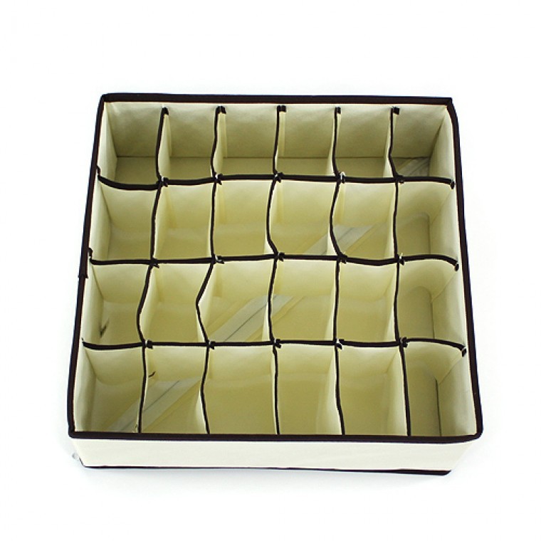 도모아 속옷정리함(24칸) (32cm×32cm)/재입고 - 상품 이미지