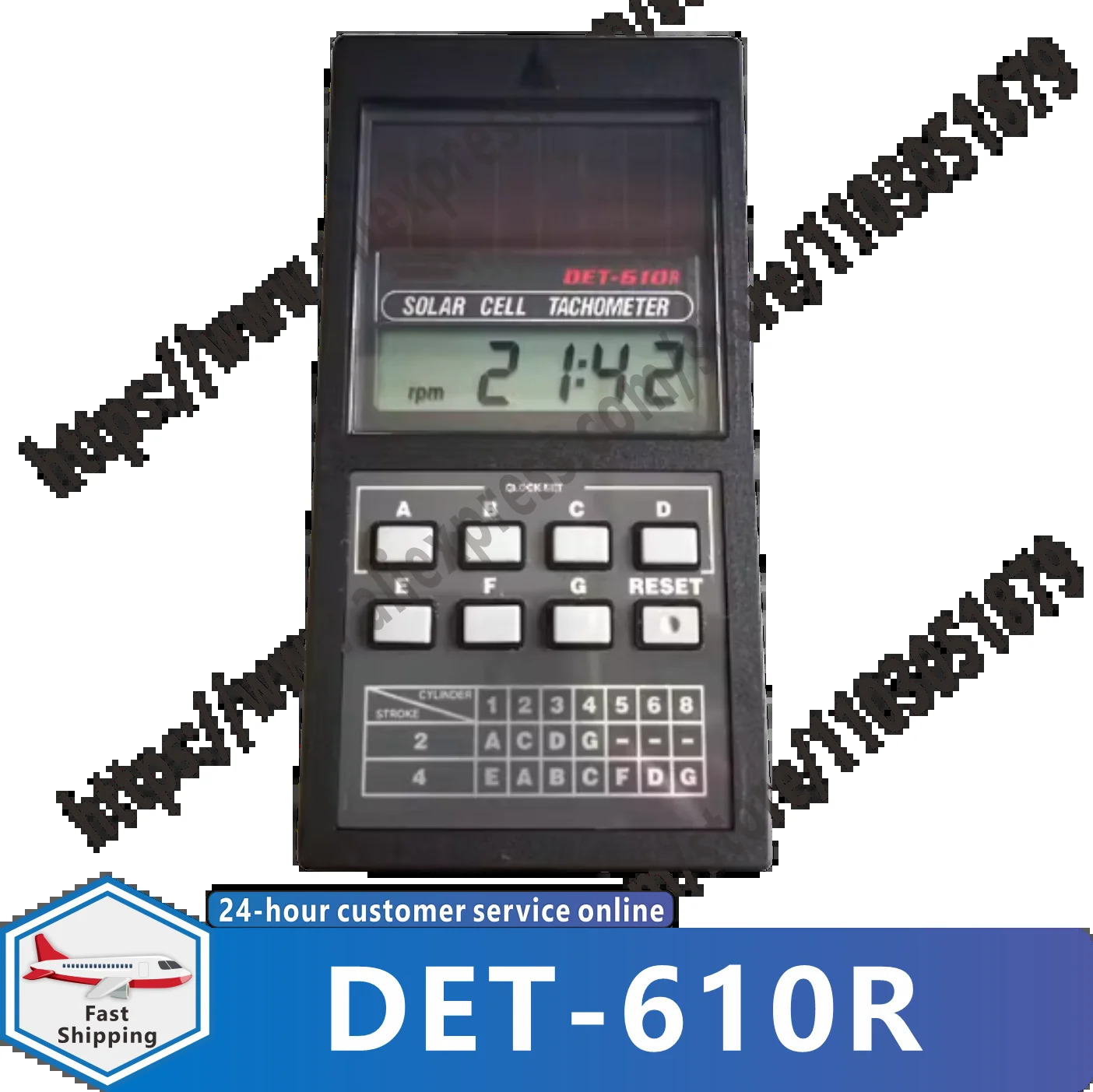 DET-610R 오리지널 엔진 타코미터