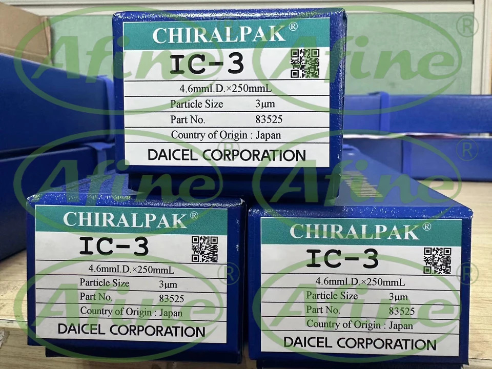 AFINE Daicel 83525 CHIRALPAK IC-3 hp호환LC 럼 3 m 250x4.6mm