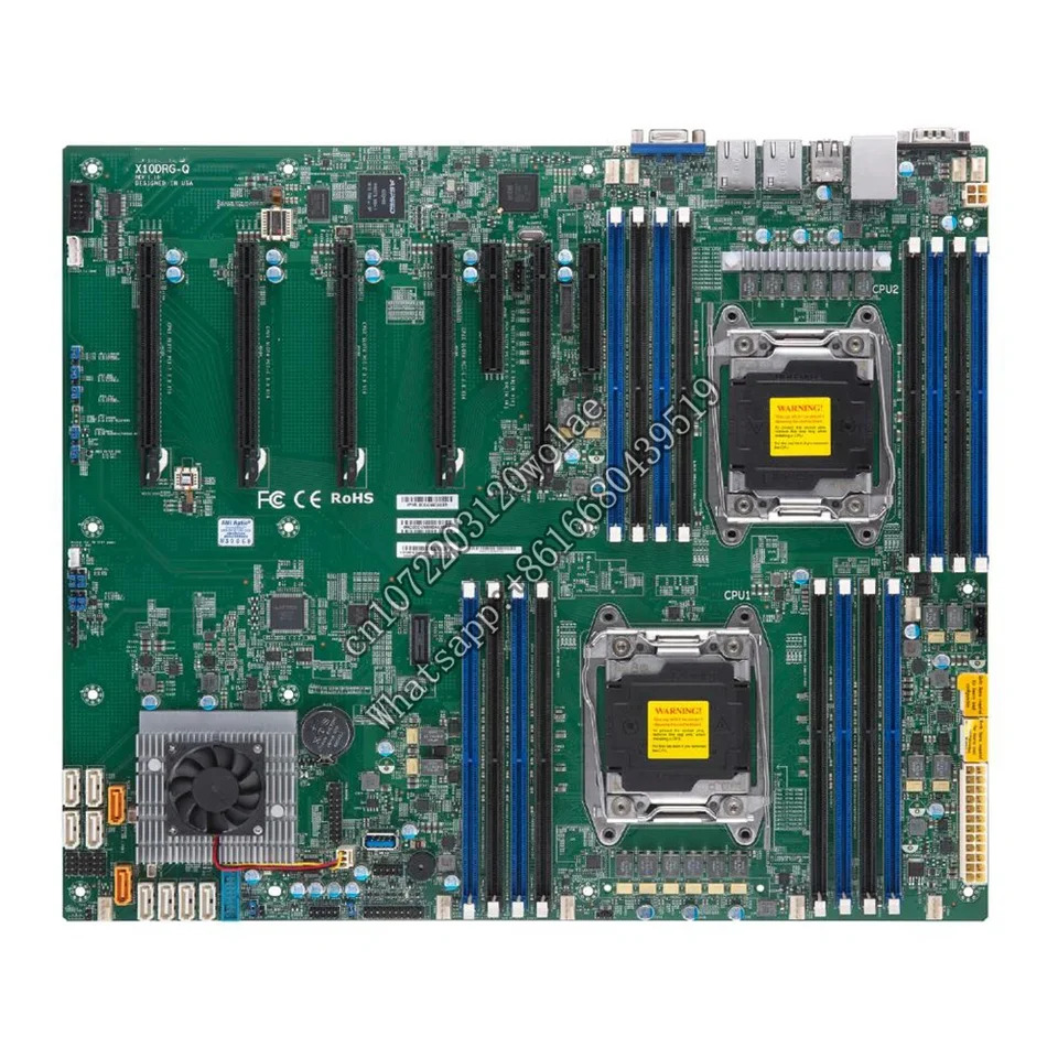 X10DRG-Q 슈퍼마이크로 워크스테이션 마더보드 E5-2600 v4/v3 패밀리 프로세서 4 PCI-E 3.0x16 LGA2011 DDR4
