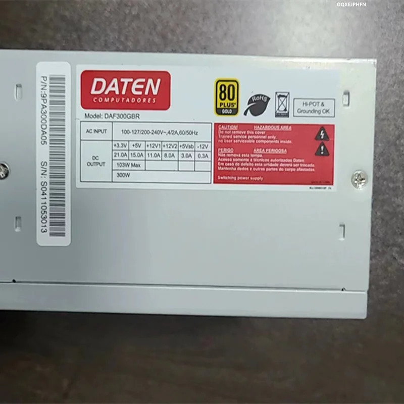 FSP DATEN 300W 전원공급장치 daf호환300GBR 9PA300DA05 S새 원본 PSU 0411053013