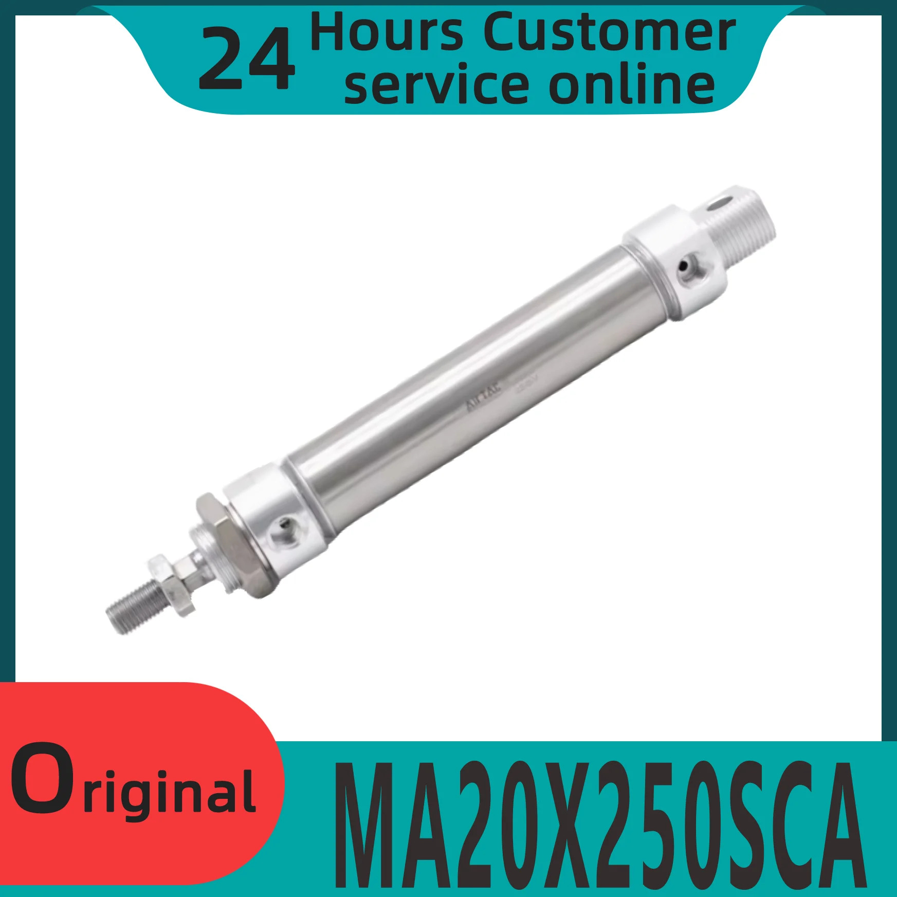 스테인레스 스틸 미니 실린더 MA20X250SCA MA20X300SCA MA20X350SCA MA20X400SCA MA20X450SCA MA20X500SCA 신