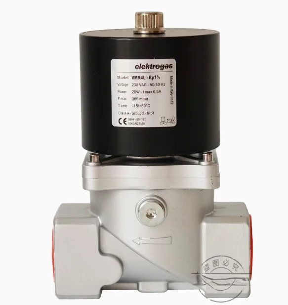 Elektrogas 솔레노이드 밸브 안전 스레드 VMR1-2 DN15 VMR2-2 DN20 VMR3-2 DN25 VMR35-2 DN32 VMR4-2 DN40 VMR6-2 DN50