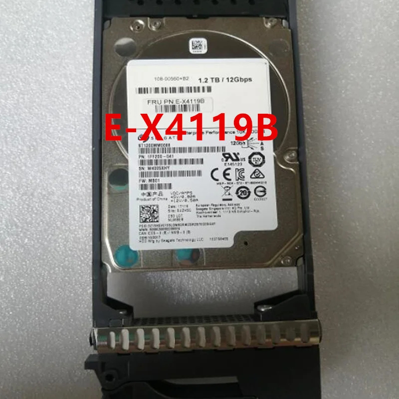 NETAPP E2724 E2824 E2700 E2624 1.2TB SAS 2.5 인치 10000RPM 128MB 서버 HDD E-X4119B