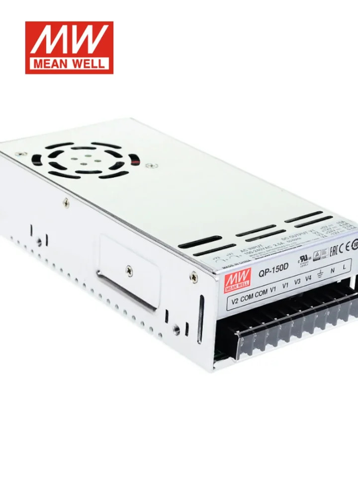 대만 Mingwei QP-150 스위칭 전원공급장치 PFC 기능 B/C/D/F/3A/3B/3C/3D 4 출력