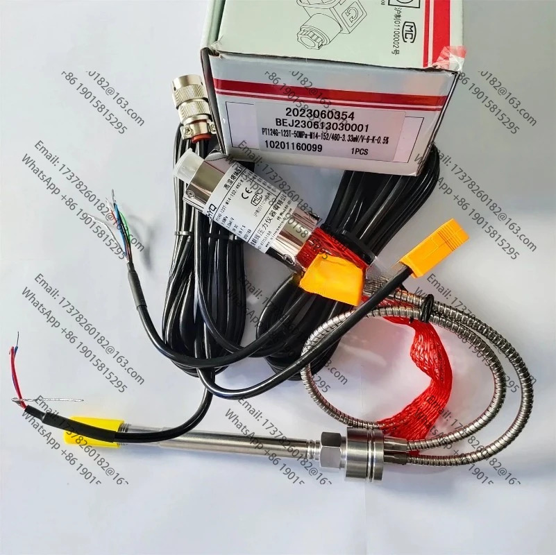 ZHYQ PT124G123T 50Mpa 1/2 20UNF 152/460 용융 압력 변환기 6 핀 출력 3.33 mV/V