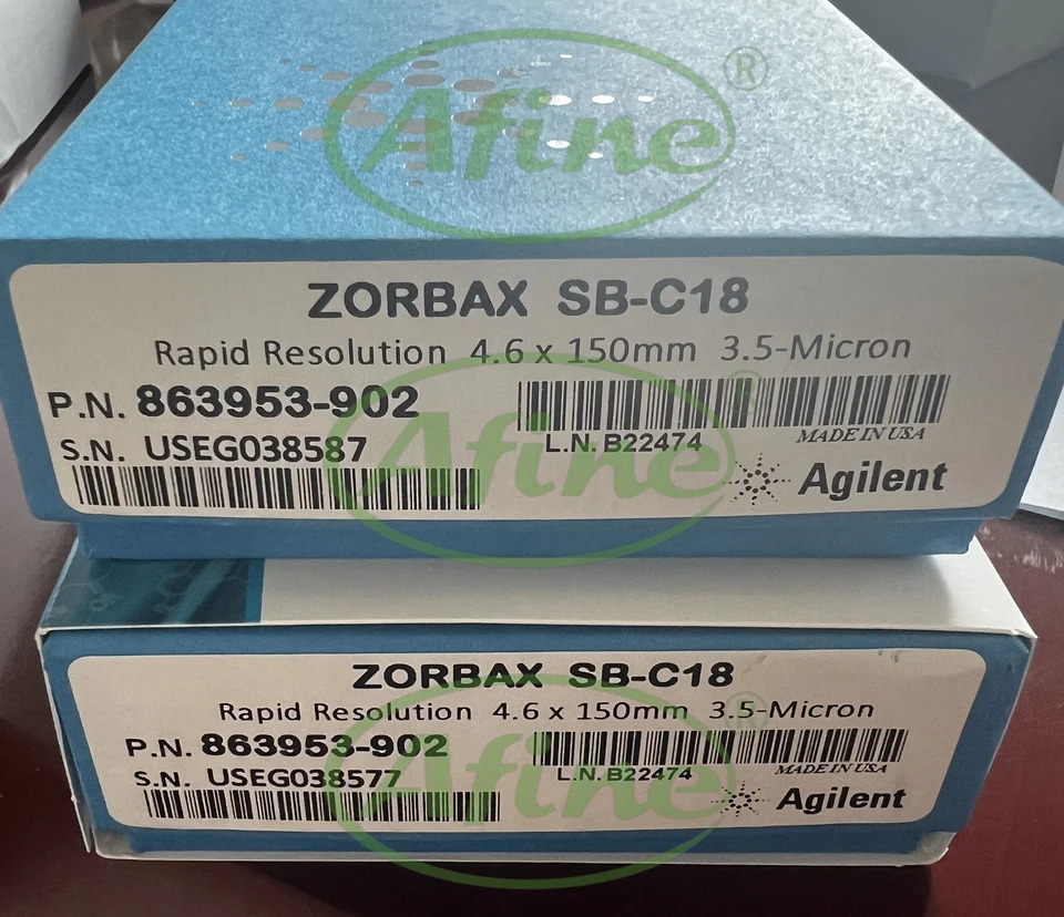 AFINE Agilent ZORBAX RR StableBond C18 컬럼 863953-902 4.6x150mm 3.5 미크론