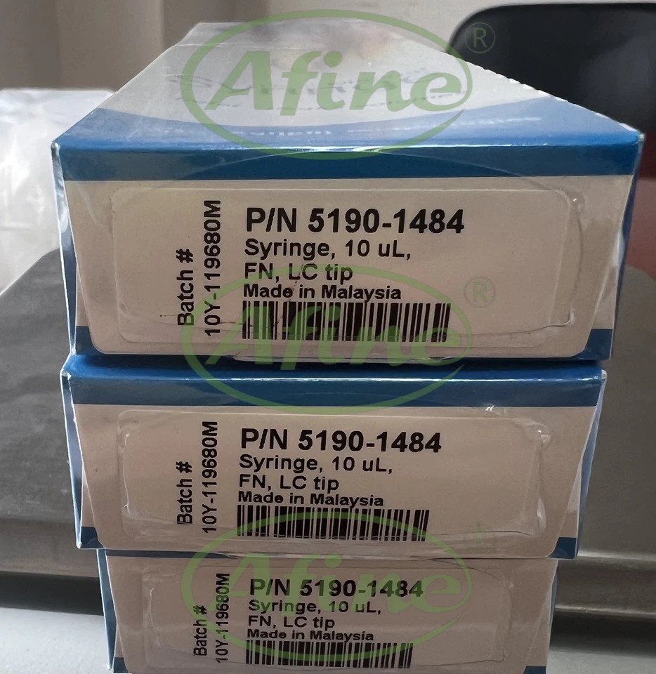 AFINE Agilent 수동 주입 밸브컬러 코드 주사기 5190-1484 주입L 고정 팁 LC