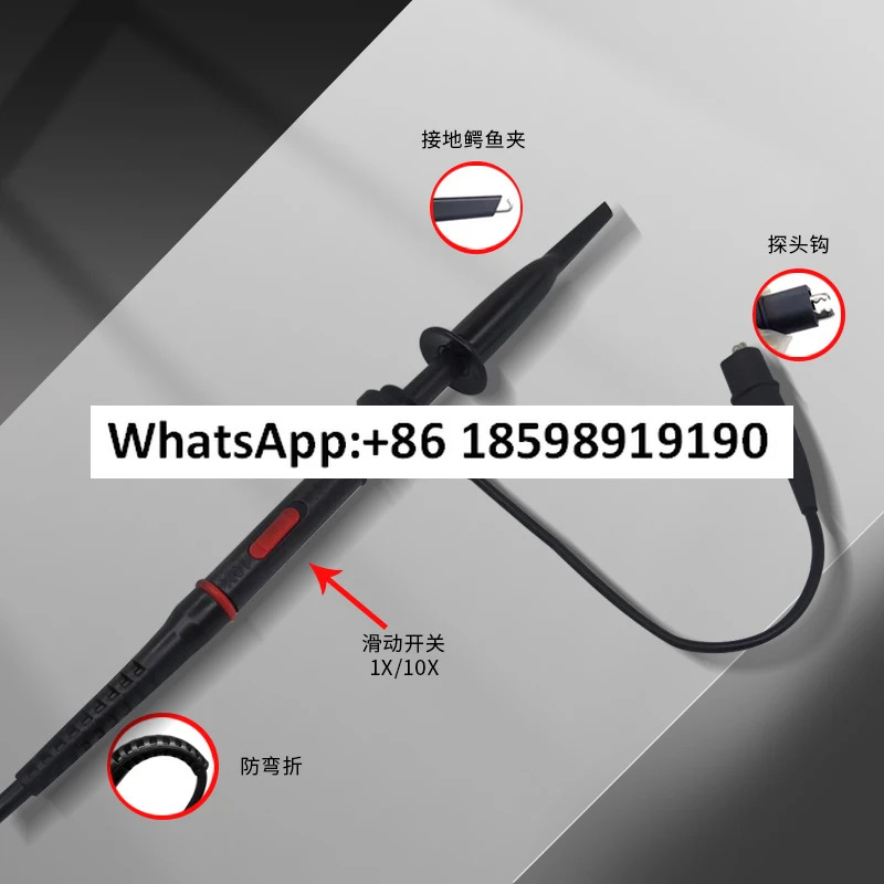 오실로스코프 프로브 BNC 범60Mhz 펜 110 감쇠 리퍼