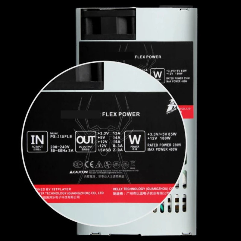 소형 전원공급장치 PS-230FLE 1Stplayer ITX FLEX NASPSU 1U 230W 신