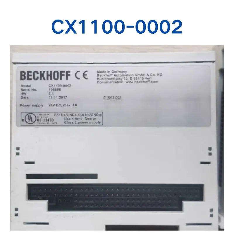 리퍼 OK 호스트 모듈 CX1100-0002