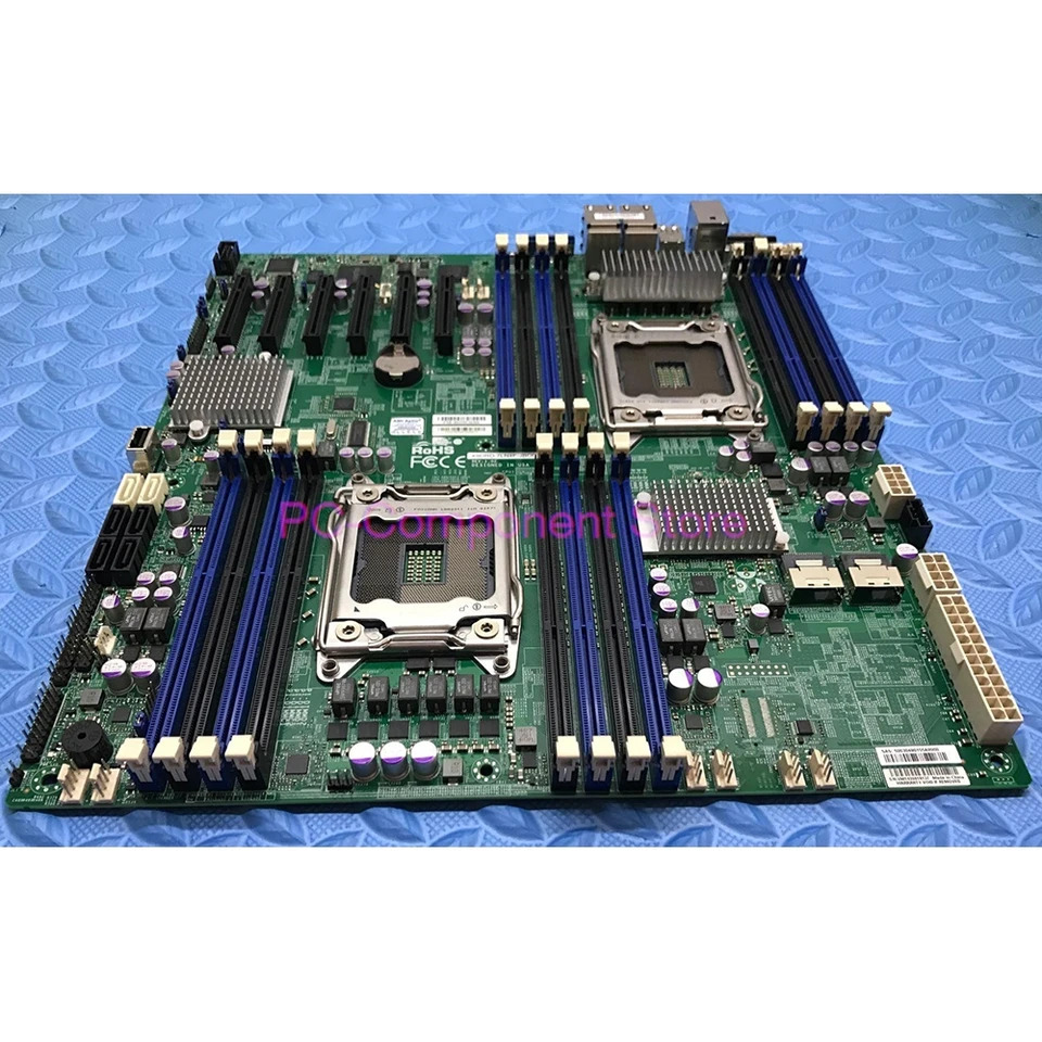 Supermicro 서버 마더보드 E5-2600 군 ECC LGA2011 DDR3 확장 슬롯X9DRD-7LN4F-JBOD 6x8 PCI-E 3.0