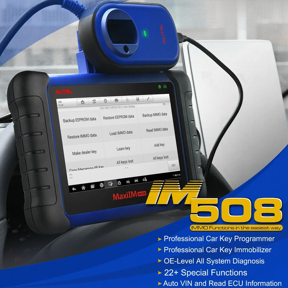 Autel 종합 OBD OBD2 키 프로그래머 IM508 진단 기계 셀러