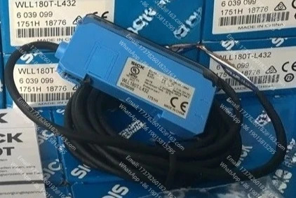 WLL180T-L432 WLL180TM432 WLL180TE232 오리지널 SICK 광섬유 증폭기