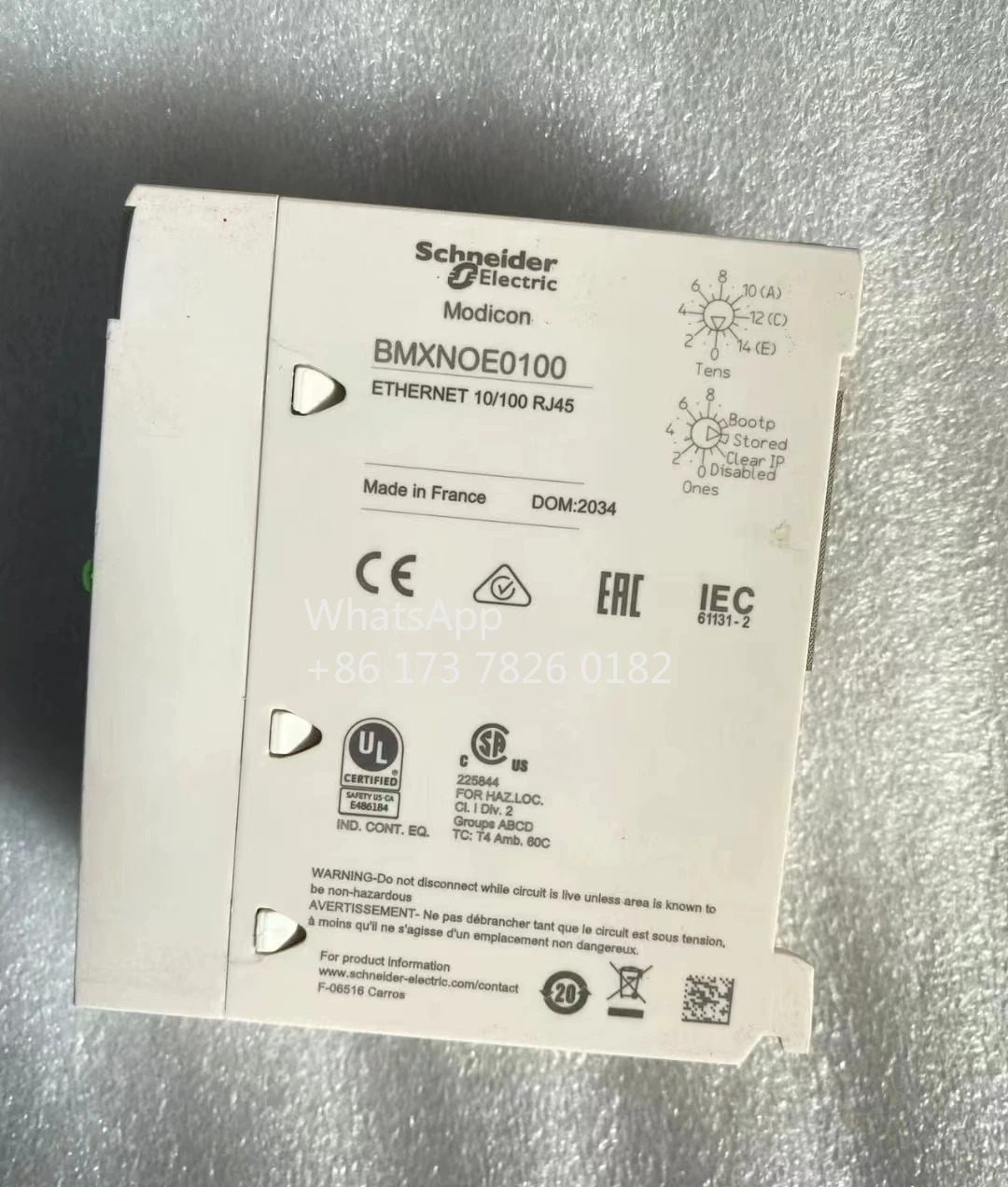BMXNOE0100 리퍼 PLC 이더넷 모듈 기능 OK