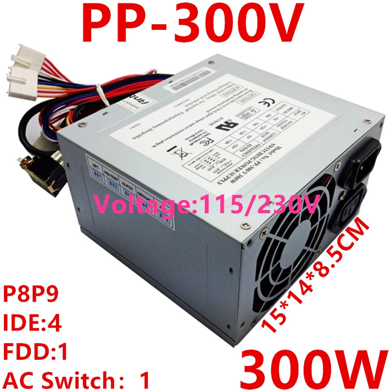 스위치 Antec AT오리지널 PSU P8P9 300W 스위칭 전원공급장치 PP-300V SPI-300G