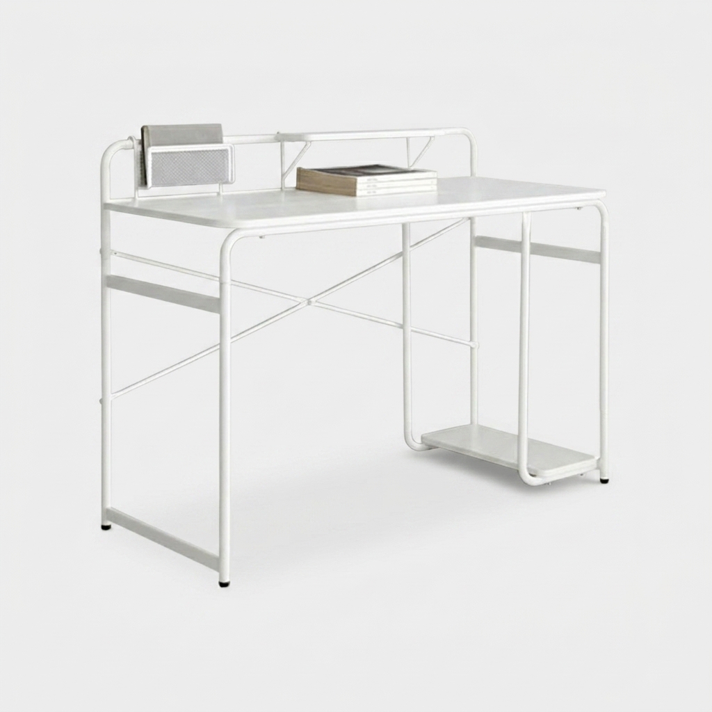 OLLSON E형 책상 1200mmx477mmx895mm, 올화이트 2775.7953 이미지 6