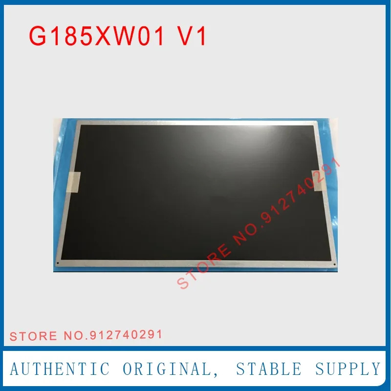 AUO 오리지널 LCD 디스플레이 스크린 패널 G185XW01 V1 18.5 인치 V.1 1366x768