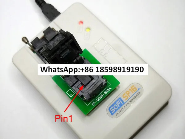 USON8 UDFN8 QFN83 x 2 TO DIP8 버닝 블록 SF-QFN8-3X2A